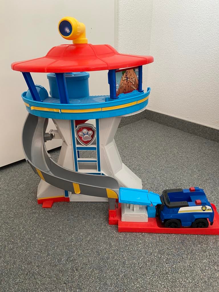 Paw Patrol uitkijktoren, Ophalen of Verzenden, Zo goed als nieuw