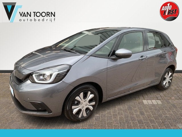 Honda Jazz 1.5 e:HEV Elegance automaat, 6357 KM ! ., Auto's, Origineel Nederlands, Zilver of Grijs, Automatische klimaatregeling