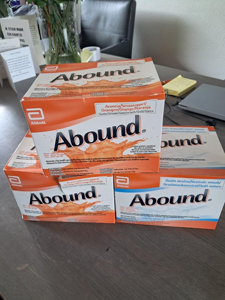 4 Dozen Aboud Medische Bijvoeding Cachets TEAB, Ophalen of Verzenden