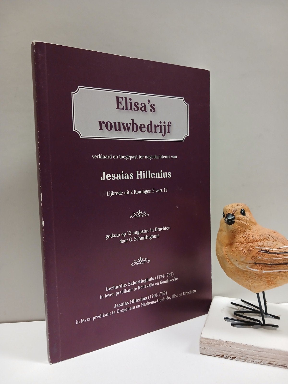Schortinghuis, G.; Elisa’s  rouwbedrijf (Hillenius), Ophalen of Verzenden, Gelezen, Christendom | Protestants