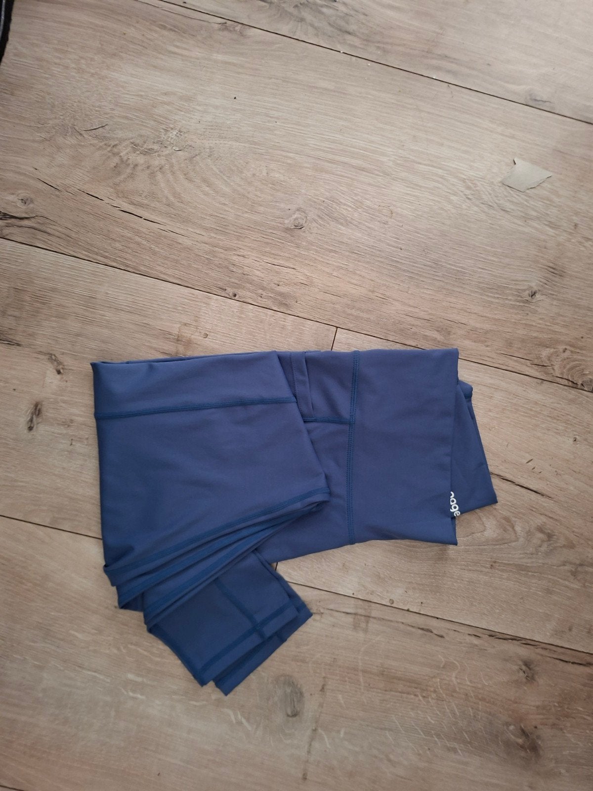 Nieuwe kobalt blauwe stretch broek/legging - Maat L, Ophalen of Verzenden, Nieuw, Maat 42/44 (L), Blauw