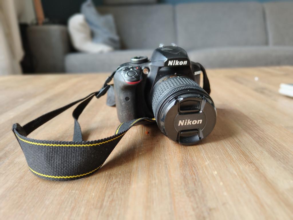 Nikon D3400 spiegelreflex camera, Ophalen, Gebruikt, Nikon, Geen optische zoom