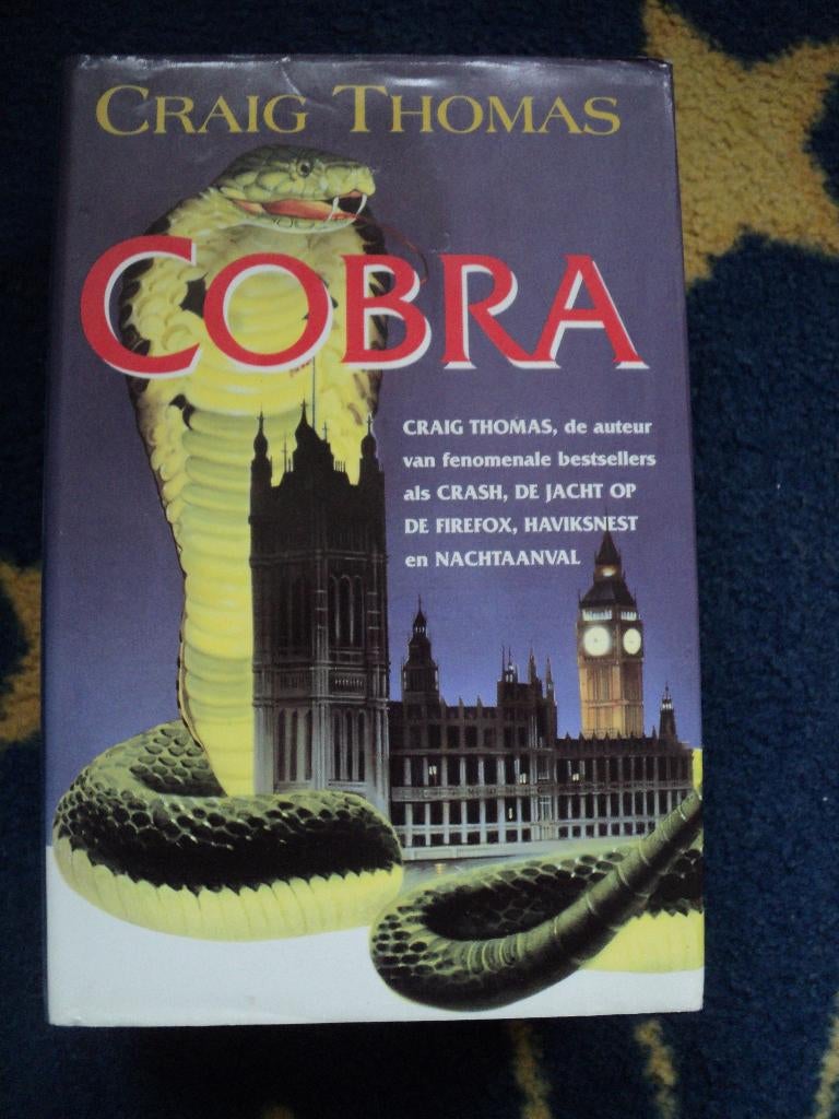 Cobra, Craig Thomas, Europa overig, Ophalen of Verzenden, Zo goed als nieuw