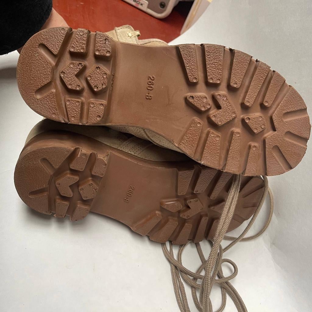 Gerba KL M92 Legerkisten Khaki Desert Suede Schoenen Maat 41, Gerba, Overige kleuren, Gerba, Boots