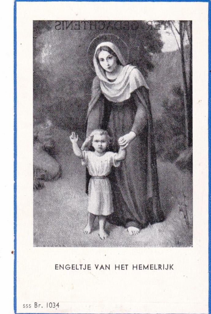 Christina  T. G. Lammers  1952 * / +, Verzenden, Bidprentje