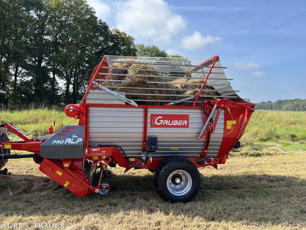 Gruber Pro Alp 180T opraapwagen, Zakelijke goederen, Machines en Bouw | Tuin, Park en Bosbouw