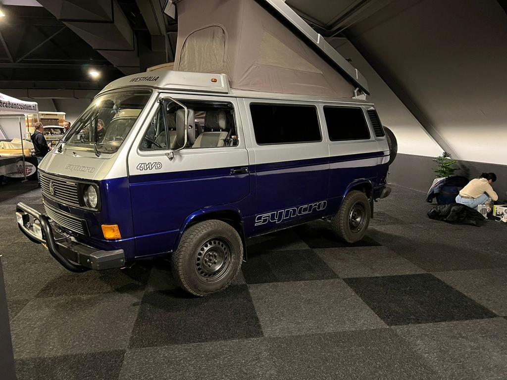 volkswagen t3 syncro 1987  4x4 camper 6 pers op kenteken  ., Caravans en Kamperen, Buscamper of Camperbus, Volkswagen, Particulier