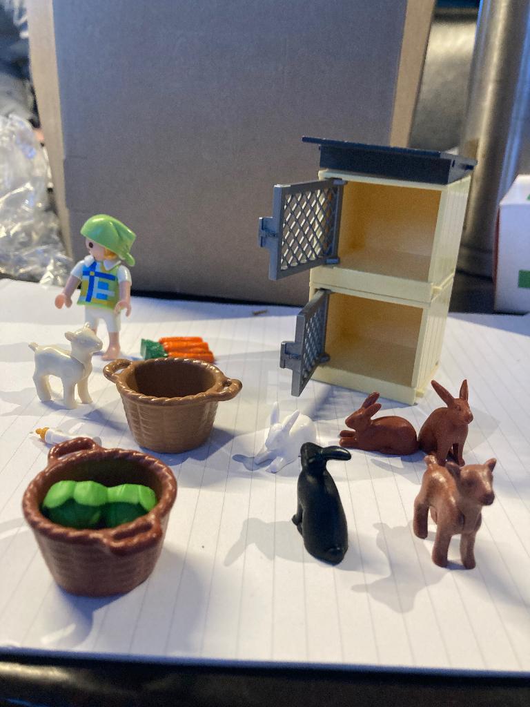 Playmobil konijnen, Ophalen of Verzenden, Gebruikt