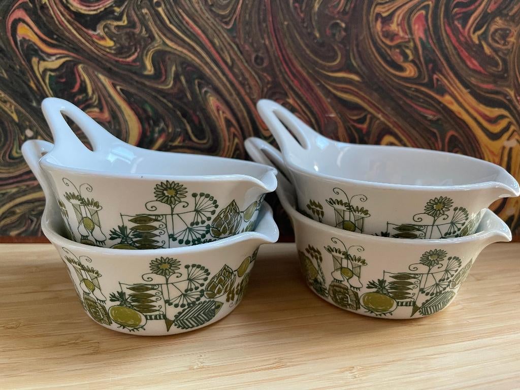 Vintage Figgjo Flint Market Schaaltje met Handvat, Huis en Inrichting, Keuken | Servies, Ophalen of Verzenden, Overige stijlen