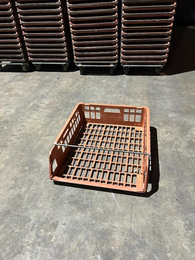 broodkratten op dolly 69,2x57,8x19,5 cm brood krat bruin, Doe-het-zelf en Verbouw, Kratten en Dozen, Gebruikt, 40 tot 60 cm, 50 tot 75 cm