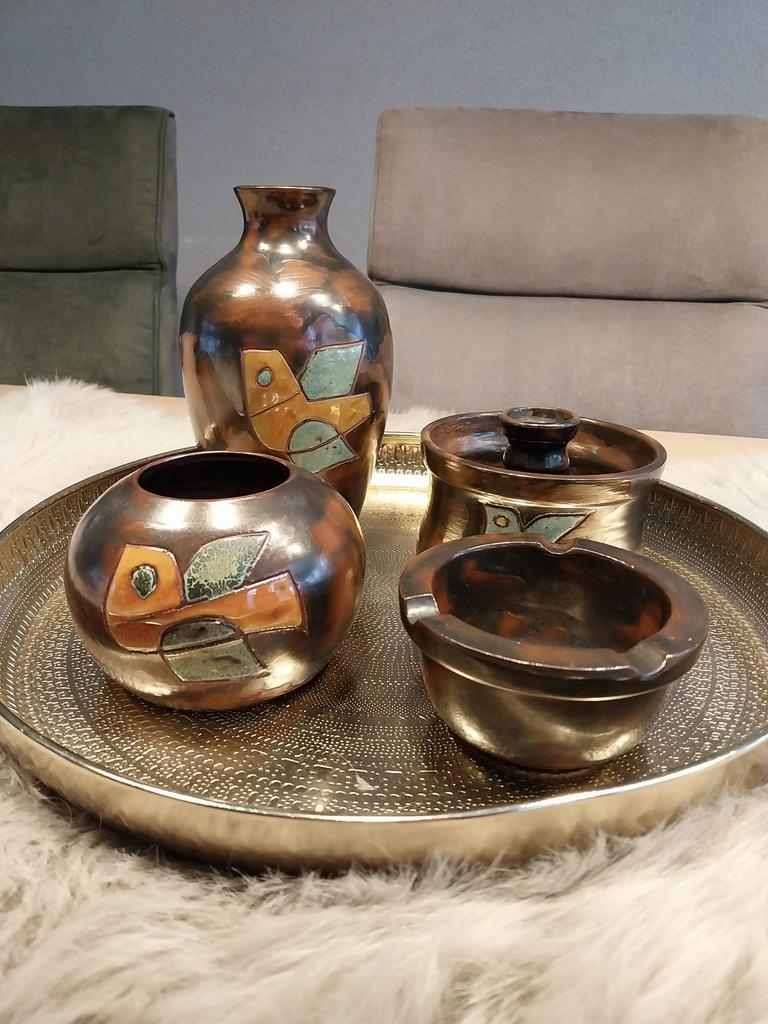 Keramiek setje Henk Potters, Antiek en Kunst, Ophalen of Verzenden