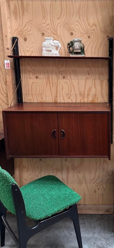 Van Teeffelen wand systeem mini, Huis en Inrichting, Kasten | Wandmeubels, Ophalen of Verzenden, Zo goed als nieuw, Minder dan 150 cm