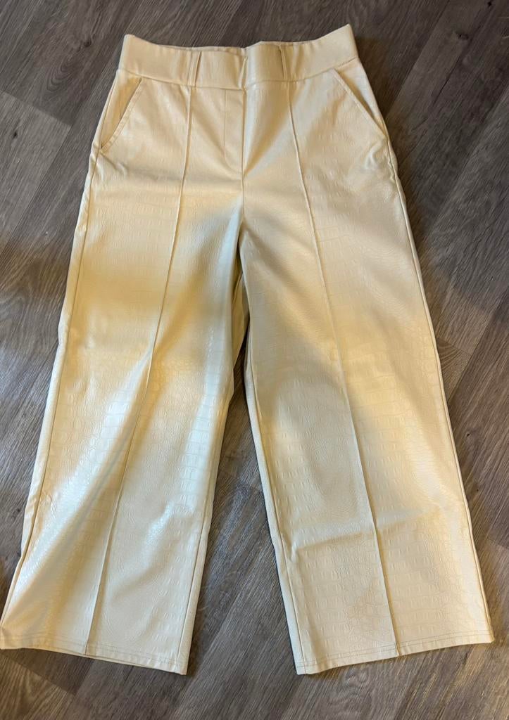 Beige slangenprint cullotte broek Studio Anneloes, Beige, Ophalen of Verzenden, Zo goed als nieuw, Maat 34 (XS) of kleiner