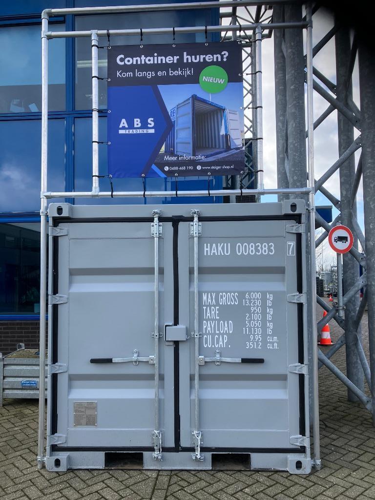 Opslagcontainer 8 ft huren