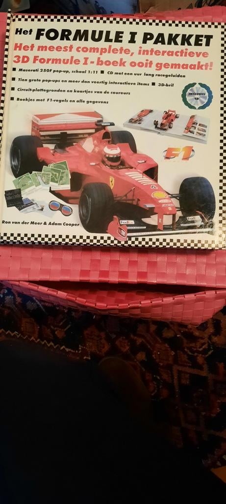 Formule 1 Pakket - Interactief 3D Boek met CD, Ophalen of Verzenden