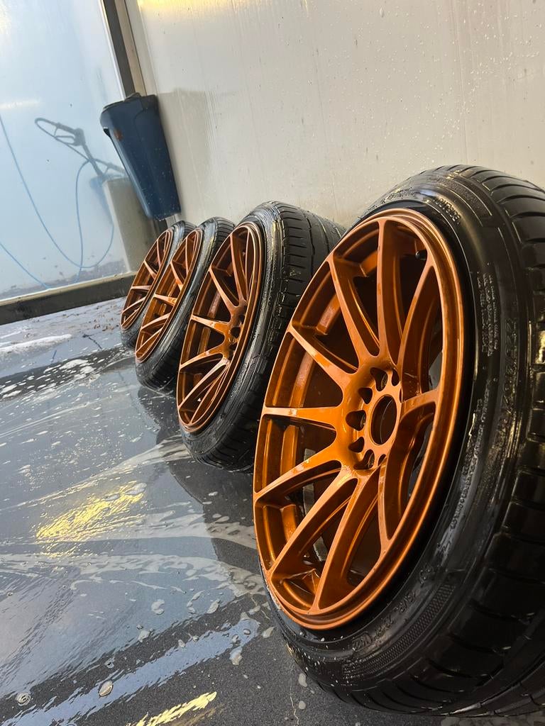 JR11 velgen Uniek multisteek 5x112 en 5x114,3 met standaard, Ophalen
