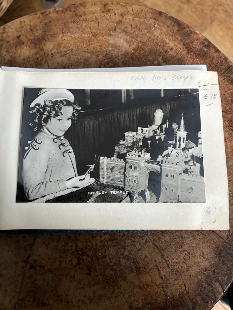 Shirley Temple Foto Boekje - Originele Foto's, Ophalen of Verzenden