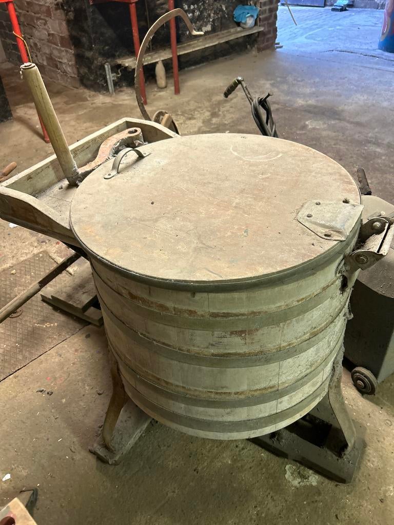 Oude wasmachine - Vintage charme, Witgoed en Apparatuur, Ophalen, 6 tot 8 kg, Bovenlader, 85 tot 90 cm