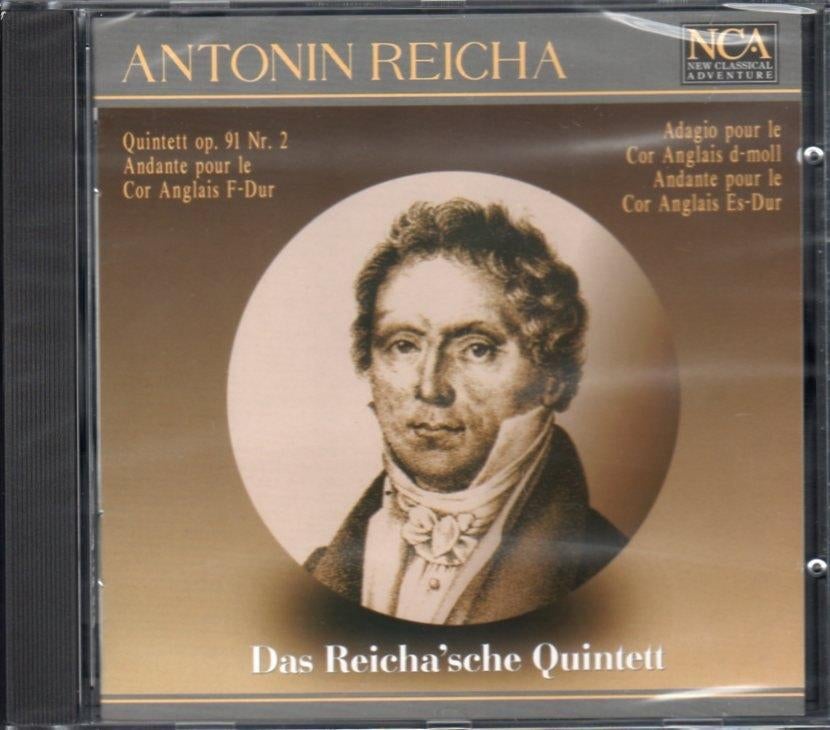 NIEUW Reicha: Quintets, Adagios pour le Cor Anglais, Ophalen of Verzenden, Classicisme, Nieuw in verpakking, Kamermuziek