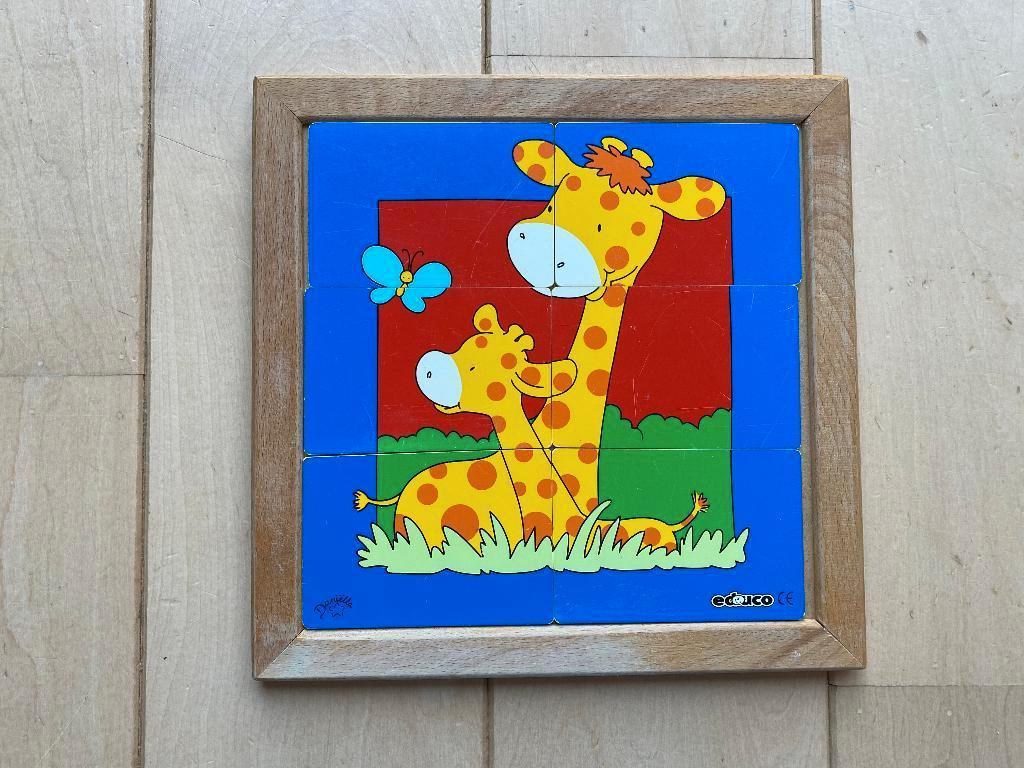 Educo puzzel, Kinderen en Baby's, Speelgoed | Houten speelgoed, Ophalen of Verzenden, Gebruikt