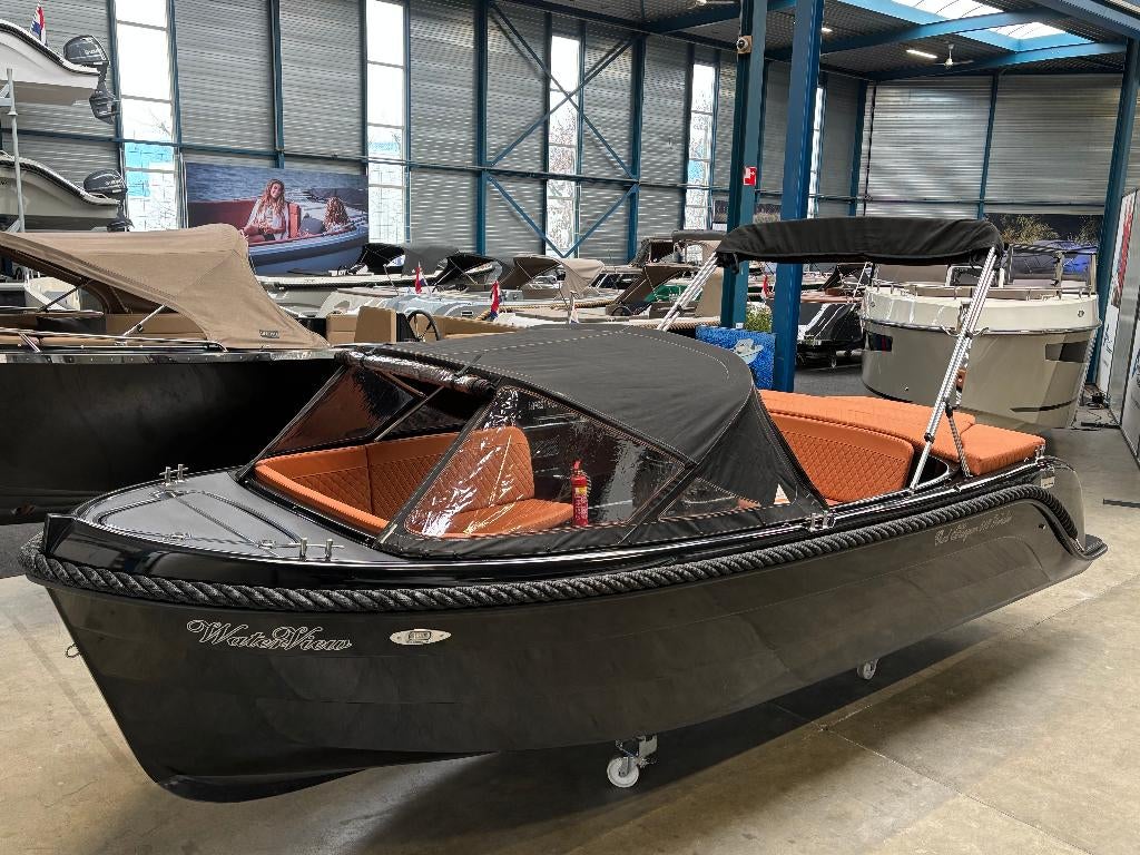 Oud Huijzer 616 met 60 pk!, Ophalen, Gebruikt, Buitenboordmotor, Polyester