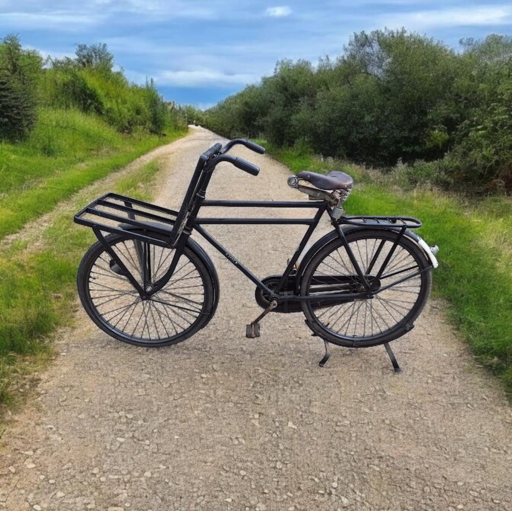 0ldtimer transportfiets, bakkersfiets, reclamefiets van Empo, Fietsen en Brommers, Fietsen | Oldtimers, Ophalen, Terugtraprem