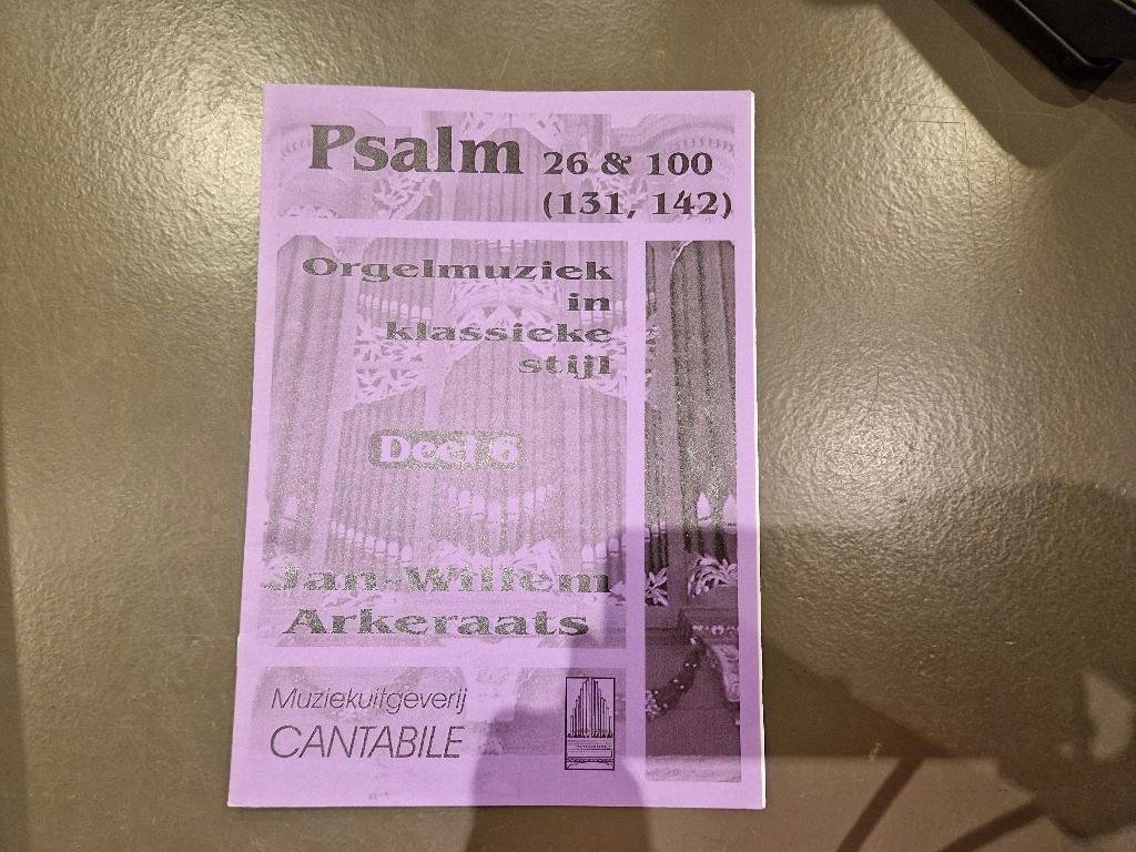 Jan Willem Arkeraats Deel 6, Orgel, Nieuw, Ophalen of Verzenden, Religie en Gospel