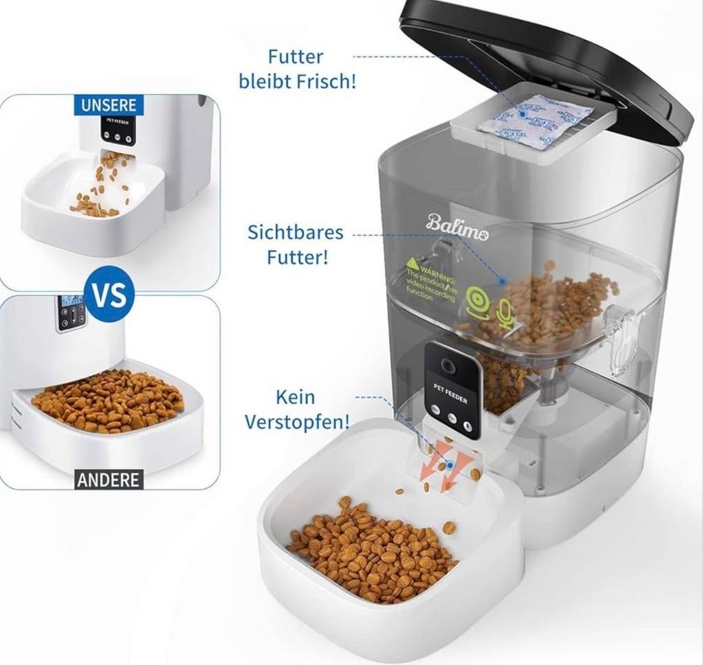 Balimo automatische feeder, Ophalen of Verzenden, Kat