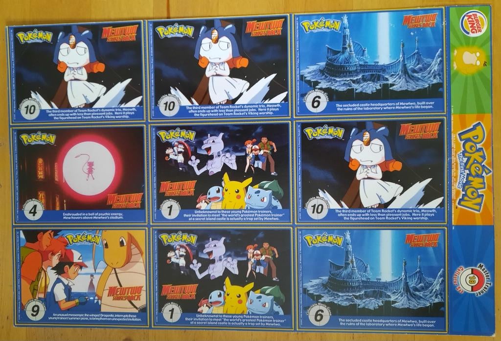 POKÉMON - BURGER KING - COLLECTOR SET, Ophalen of Verzenden, Nieuw