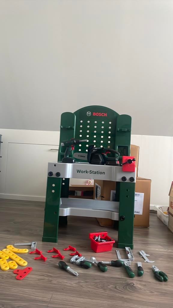 Work station Bosch werkbank zgan, Ophalen, Zo goed als nieuw