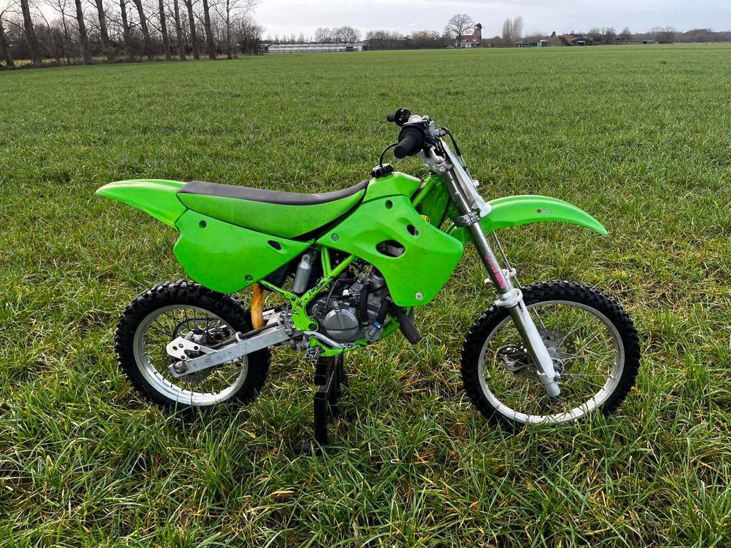Crossmoter Kawasaki 80 cc 2 takt, Ophalen of Verzenden, Zo goed als nieuw, Overige merken