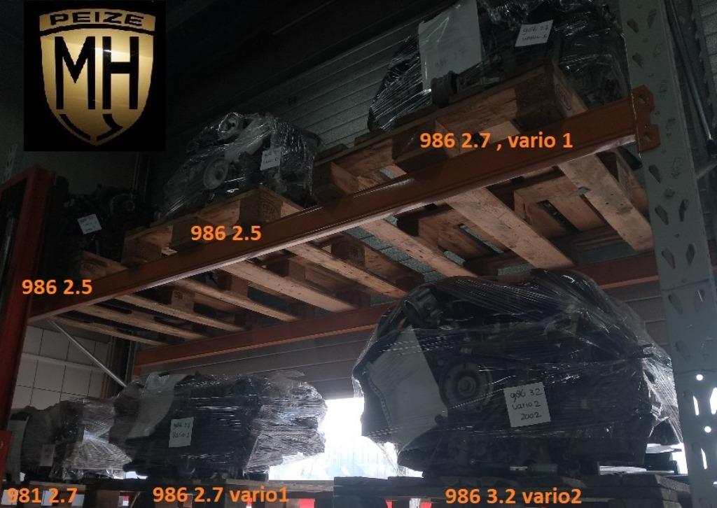 Motorblok Porsche Boxster 987, diverse type, Ophalen, Gereviseerd, Porsche