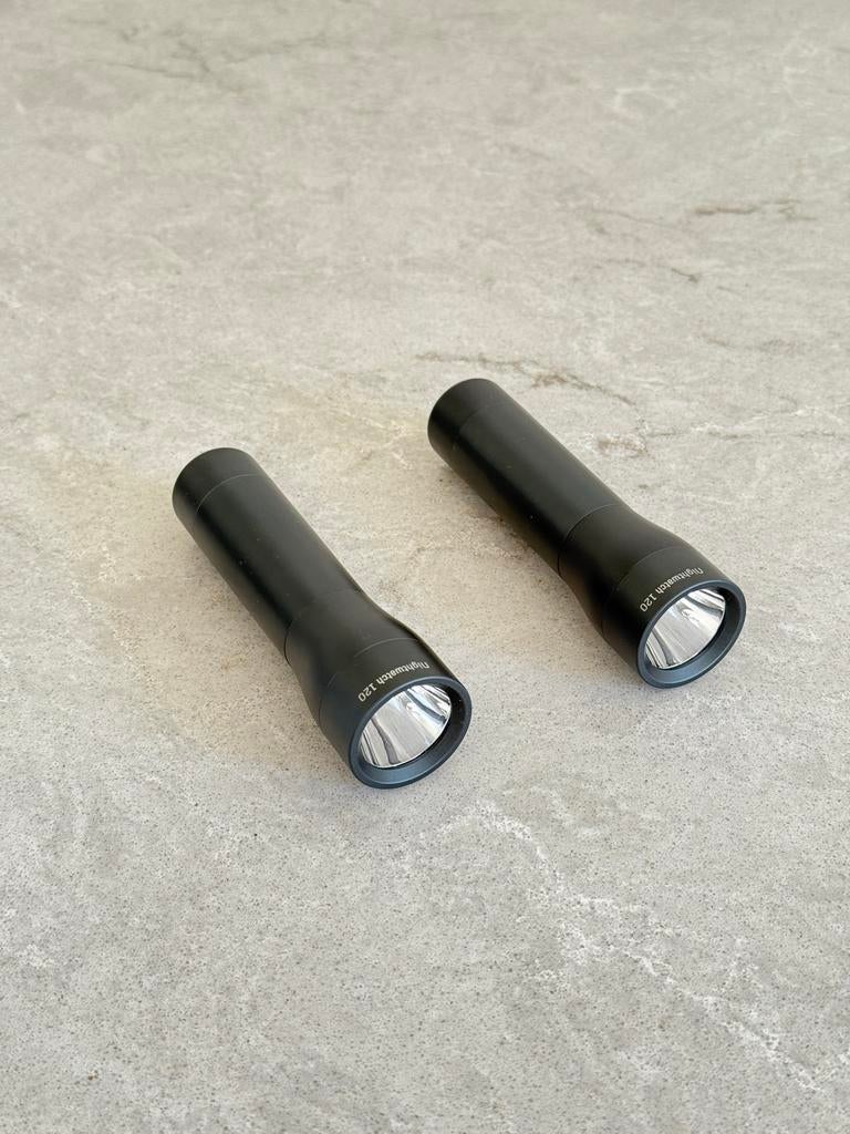NIEUW!  2x Nightwatch Zaklamp 120 Lumen, Ophalen, Nieuw, Batterij