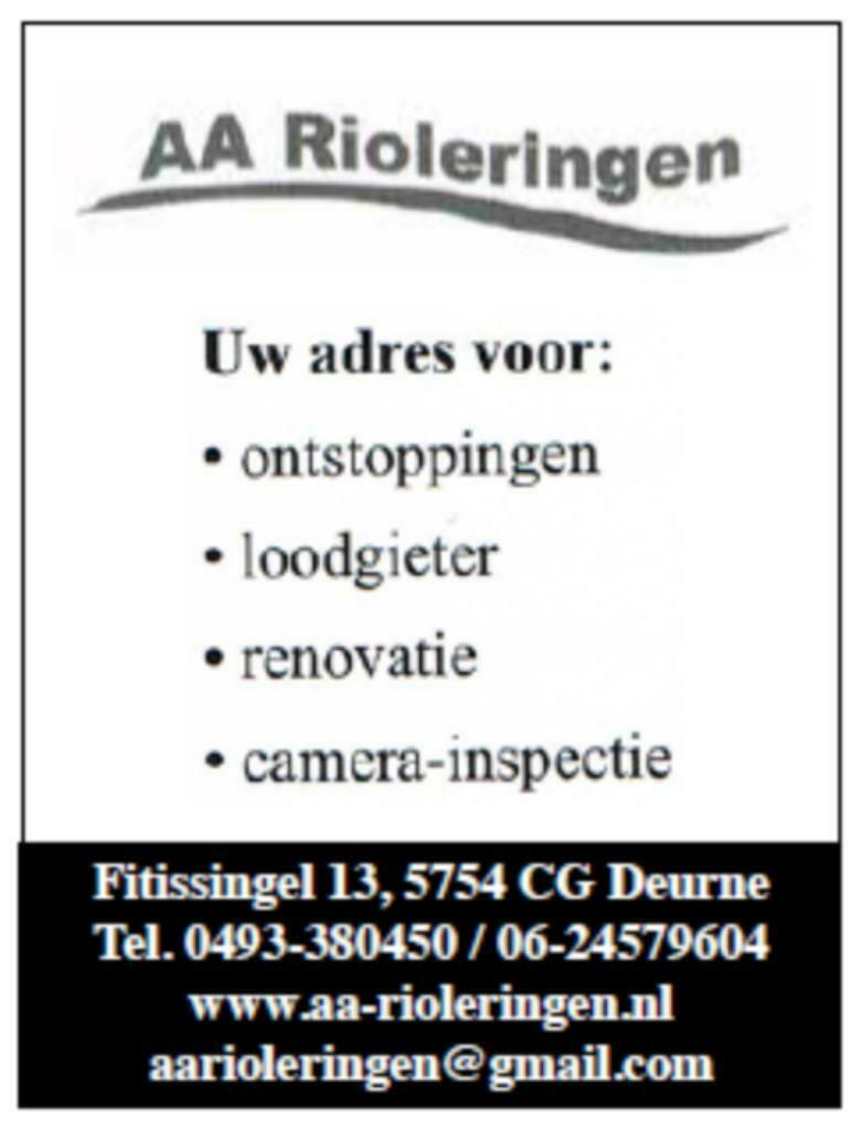 AA RIOLERINGEN 0624579604, Diensten en Vakmensen, Loodgieters en Installateurs, Garantie, Onderhoud
