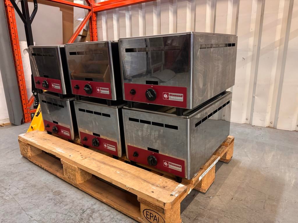Diamond Gas Bain-Marie BMG-1/1 - Horeca/Foodtruck, Ophalen, Fornuis, Frituur en Grillen, Vilvoordsesteenweg 92 1120 Brussel, Gebruikt