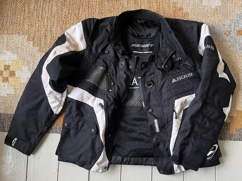Enduro jas Kenny Titanium L, Motoren, Kleding | Motorkleding, Ophalen of Verzenden, Tweedehands, Jas | textiel