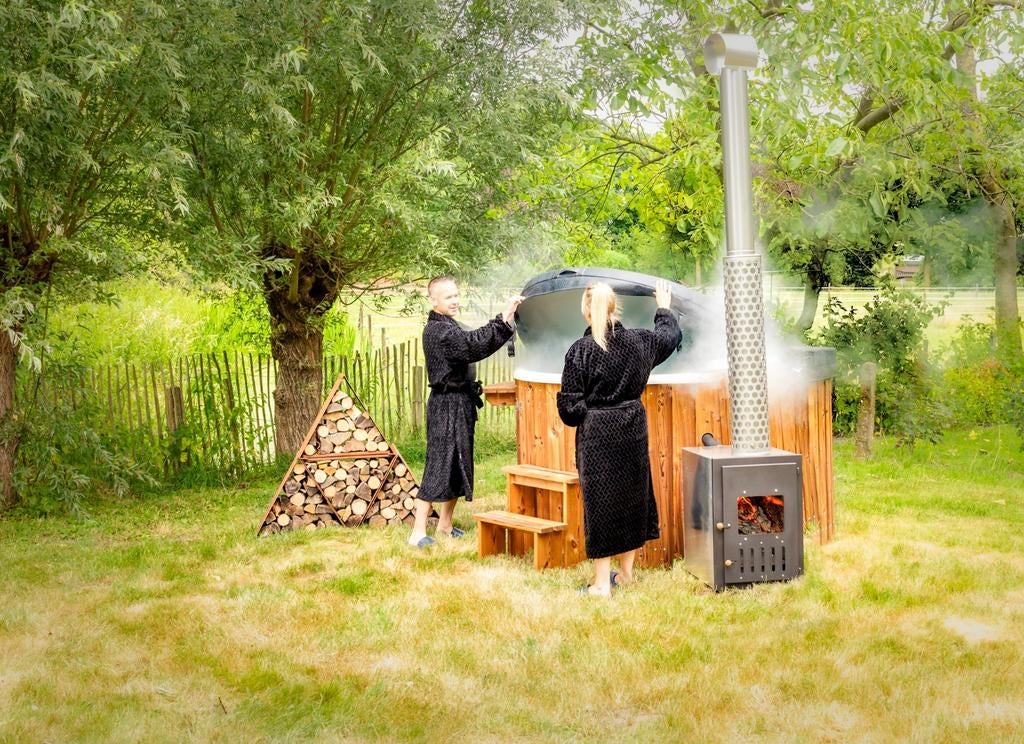 200CM Hottub | 1500L | 6 Pers | Vanaf €2895,- Samenstellen, Tuin en Terras, Ophalen of Verzenden, Nieuw, Filter