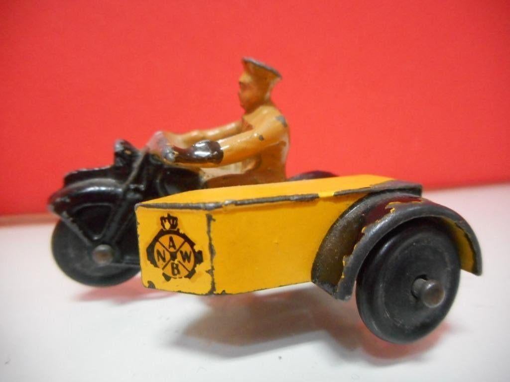 DINKY TOYS 272 MOTOR-ZIJSPAN ANWB, Hobby en Vrije tijd, Modelauto's | 1:43, Ophalen of Verzenden, Gebruikt, Overige typen, Dinky Toys