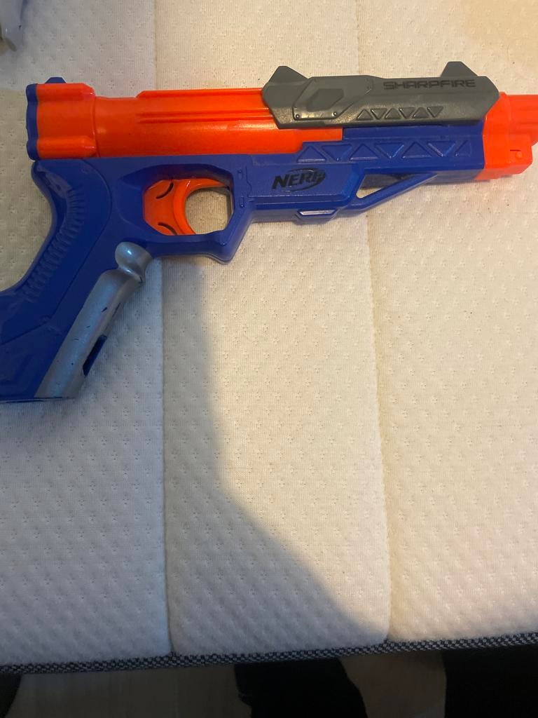 Nerf Bundel - 3 Blasters, Kinderen en Baby's, Speelgoed | Buiten | Actiespeelgoed, Ophalen of Verzenden, Gebruikt