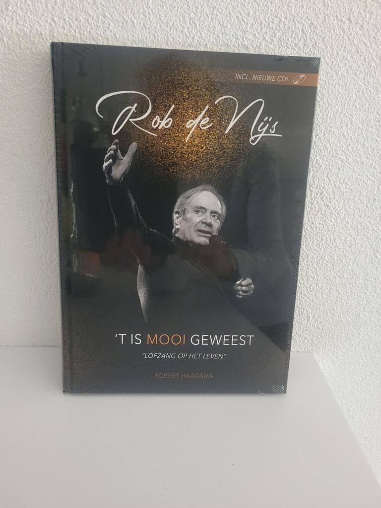 Robert Haagsma - Rob de Nijs - 'T is mooi geweest, Boeken, Muziek, Zo goed als nieuw, Artiest, Ophalen of Verzenden