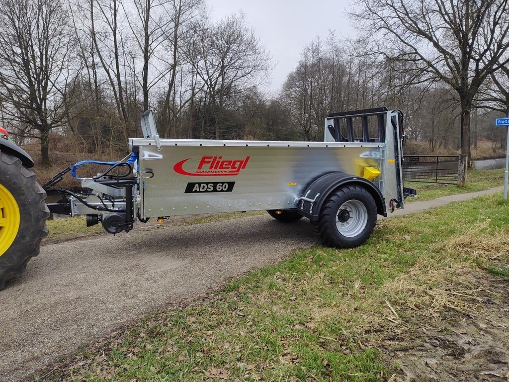 FLIEGL ADS60 schuifstrooier, Ophalen
