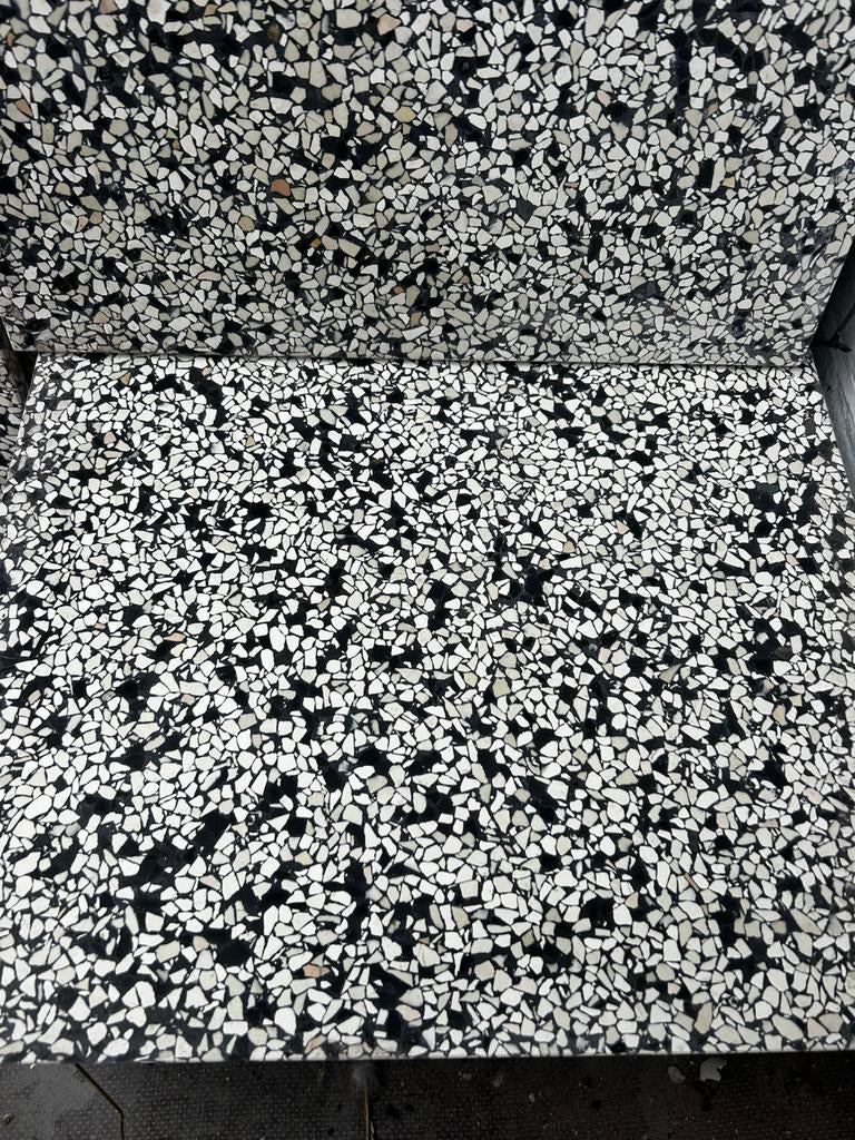 Ecostone Amsterdam Retro Style Line Terrazzo, Ophalen of Verzenden, Zo goed als nieuw, Rond, 50 tot 100 cm