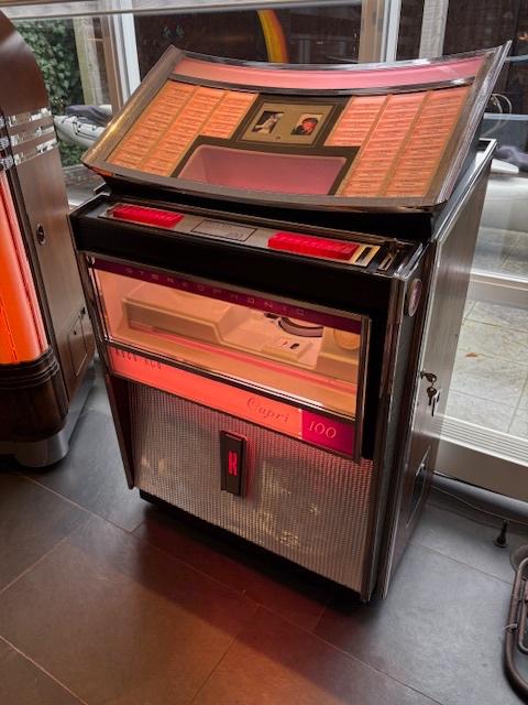 Te koop Rock ola Capri 100 jukebox uit 1963, Verzamelen, Automaten | Jukeboxen, Ophalen, Gebruikt, 1960 tot 1970, Rock Ola