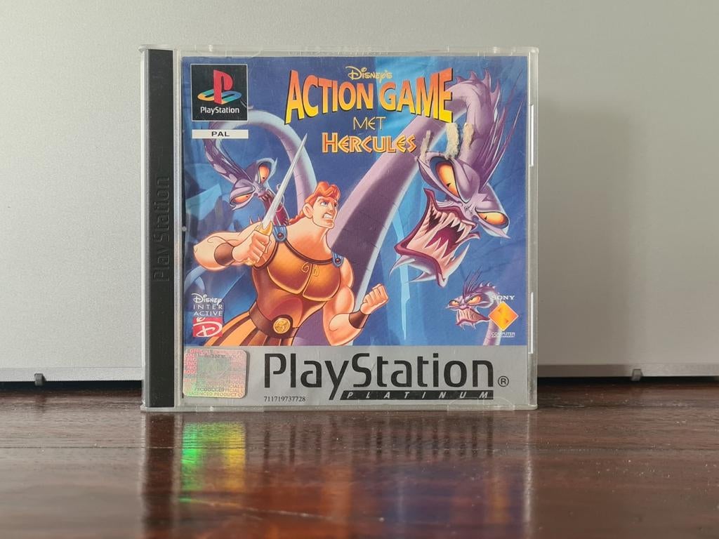 Disney's Action Game met Hercules PS1, Spelcomputers en Games, Avontuur en Actie, 1 speler, Ophalen of Verzenden, Zo goed als nieuw