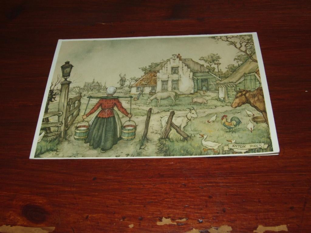 278- ILLUSTRATOR-ANTON PIECK, Gebruikt, Verzenden, Voor 1940, Prent