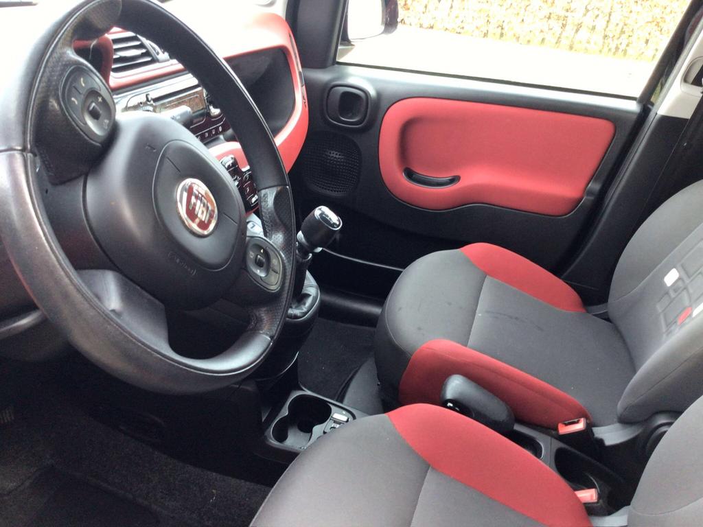 Fiat Panda 0.9 Twinair 44KW 2014 Zwart, Voorwielaandrijving, 31 €/maand, Panda, 400 kg