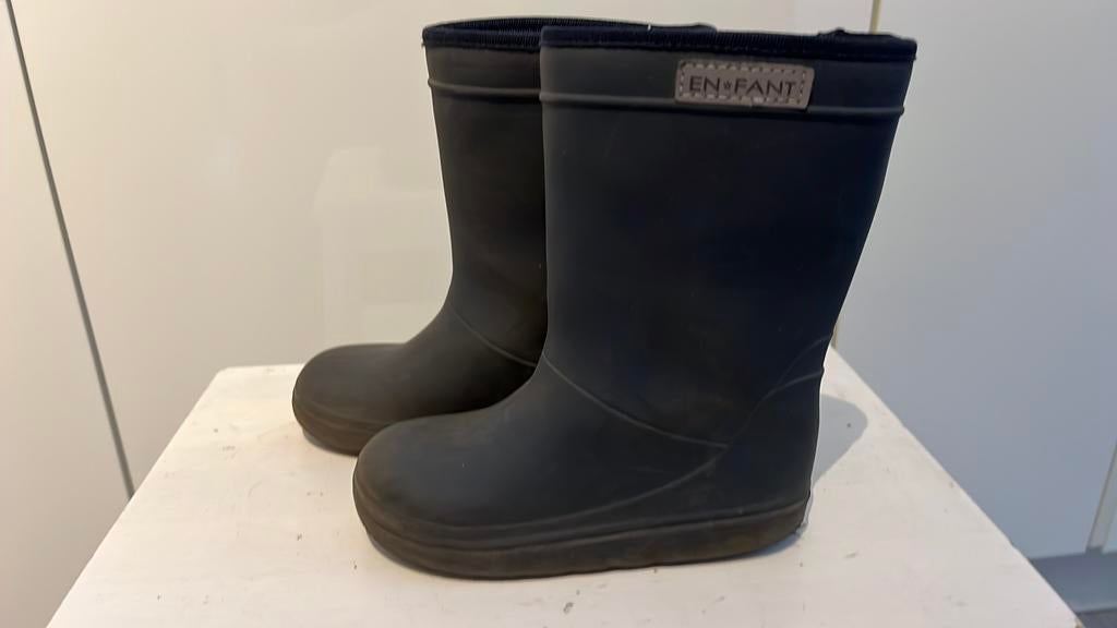 Enfant blauwe laars, Kinderen en Baby's, Kinderkleding | Schoenen en Sokken, Ophalen, Zo goed als nieuw, Jongen of Meisje, Laarzen