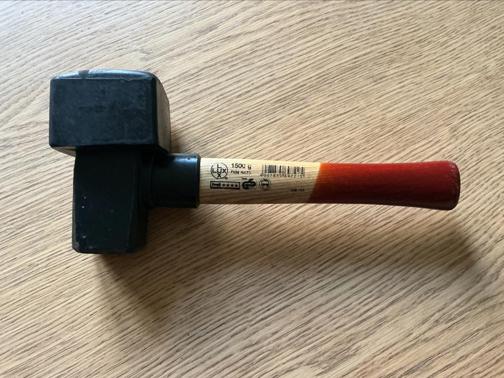 Moker Fiber hamer, Ophalen of Verzenden, Zo goed als nieuw