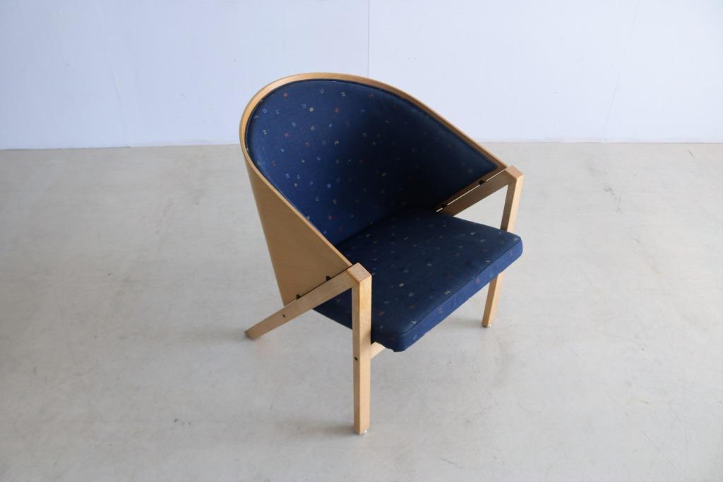 Vintage armchair | fauteuil | jouko jarvisalo | mondi soft, Huis en Inrichting, Stoelen, Gebruikt, Bruin, ., Ophalen of Verzenden