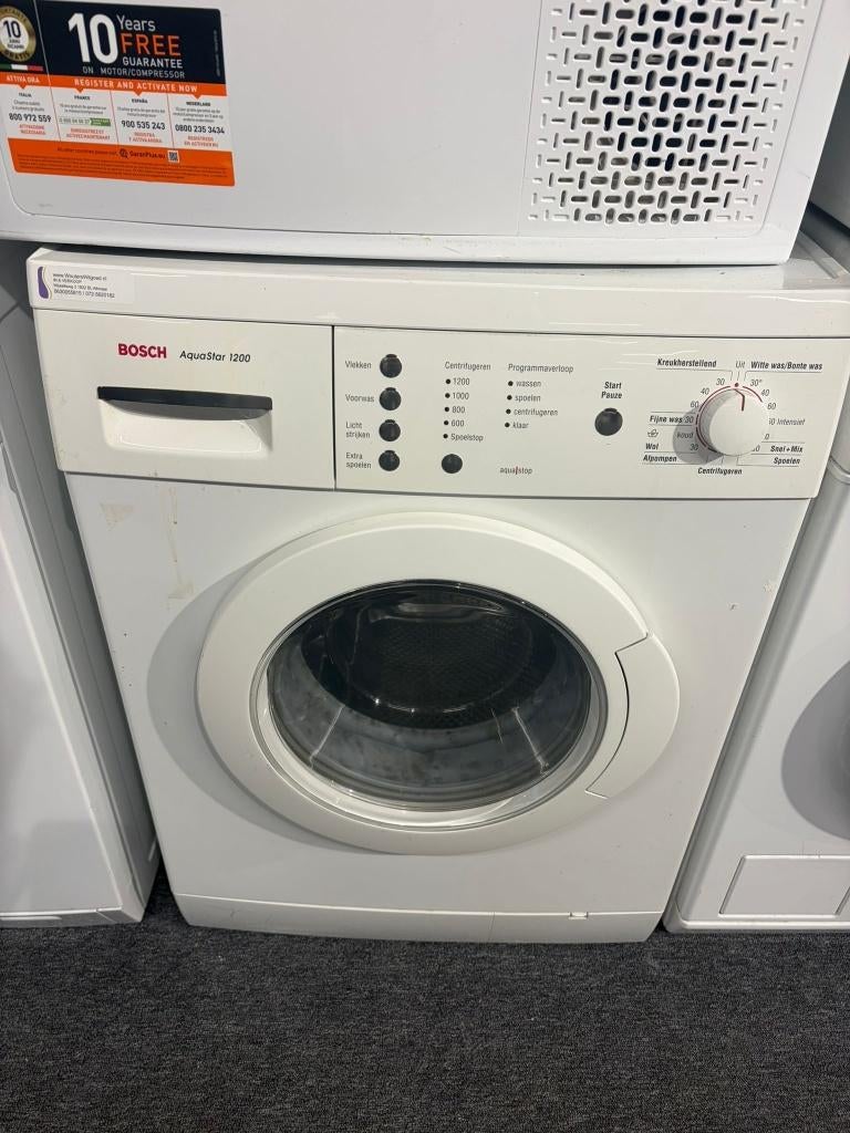 Bosch Wasmachine - schoon - garantie, Gebruikt, Minder dan 85 cm, Ophalen of Verzenden, Voorlader